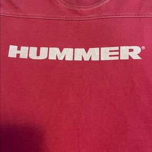 Men's Red Tank Top HUMMER